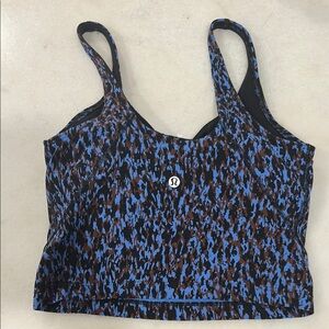 Lululemon Align Tank Blue and Brown